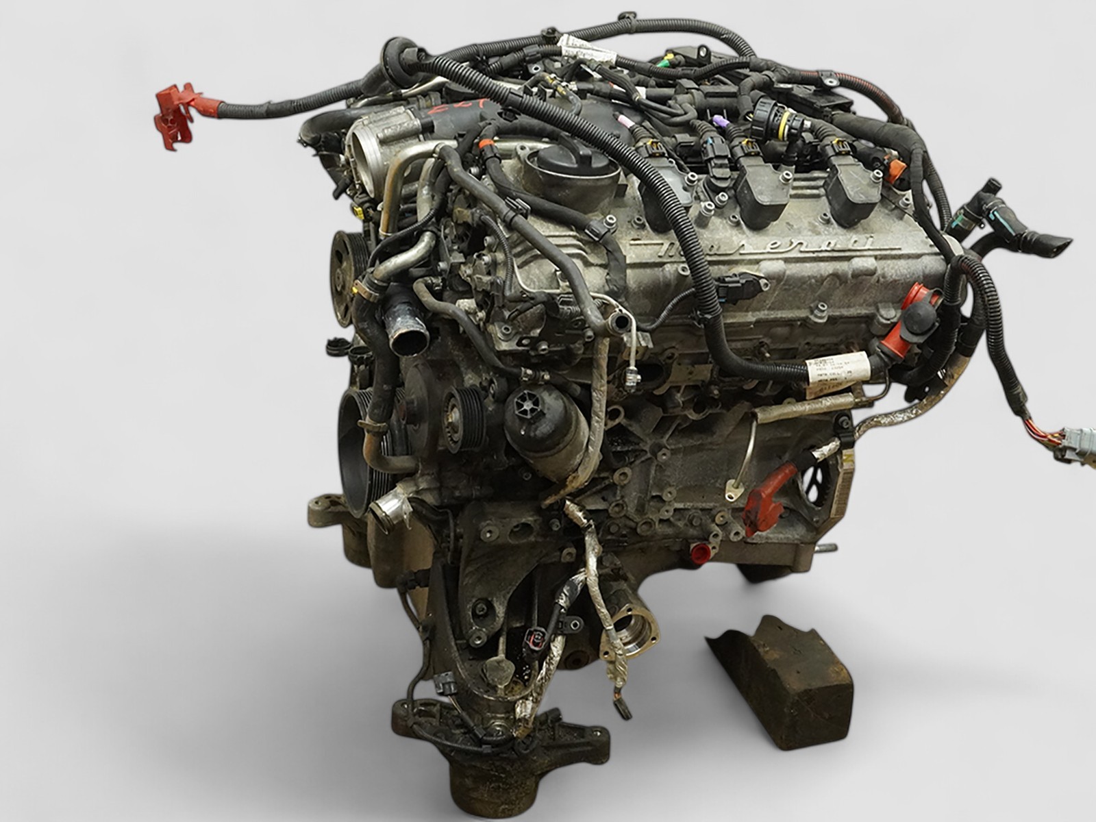 14-17 Maserati Ghibli S M157 Engine Motor 3.0 Liter V6 Automatic Awd 81K OEM