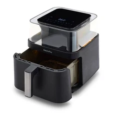 Clearview Extra Large 7QT Air Fryer, 360° Clear Window, PFAS-Free Ceramic Non...