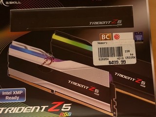 G. Skill Trident Z5 32GB RGB DDR5 7800 Intel XMP CL36 F5 7800J3646H16GX2 TZ5RK
