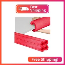 Hanaive 4 Pcs Jumbo Pool Foam Noodles Bulk 40 Inch x 4.1 Inch Large Swimming Noo