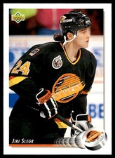 1992-93 Upper Deck Jiri Slegr Vancouver Canucks #515