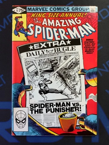 Amazing Spider-Man Annual #15 VF Bronze Age comic featuring the Punisher!
