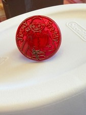 H.R Pufnstuf Vintage Kelloggs Cereal Premium Ring RED 1970 Jimmy Freddy