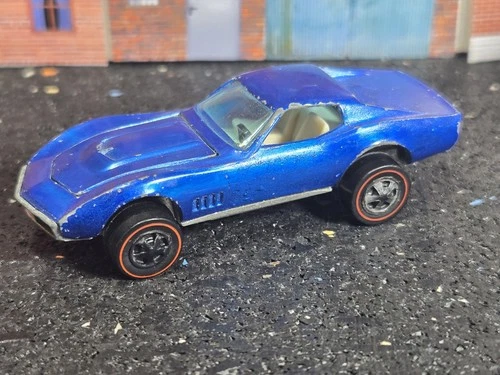 hot wheels redline custom corvette hong kong, perfect roller