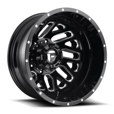 Fuel D581 TRITON GLOSS BLACK MILLED RIM 20x8.25 8x165.1/8x6.5 -240 D58120828D35