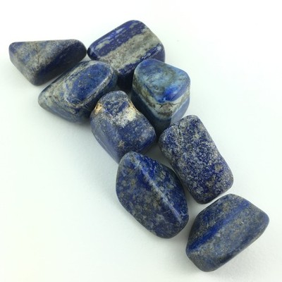 LAPISLAZULI Trommelstein großer Stein Mineralien Kristall-Therapie Heilung
