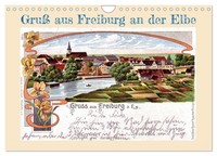 Gruß Aus Freiburg An Der Elbe (Wandkalender 2026 Din A4 Quer), Calvendo Monatska