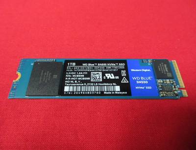 ORIGINAL WD BLUE SN550 NVMe 1TB SOLID STATE DRIVE WDS100T2B0C-00PXH0