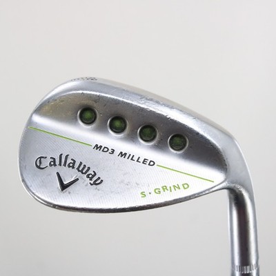 Callaway MD3 Milled Chrome Lob Wedge 58 Degrees 58.09S Steel RH -0.50'' S-153081