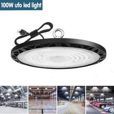 UFO Led High Bay Light 100W Warehouse Factory Commercial Industrial Shop Lights