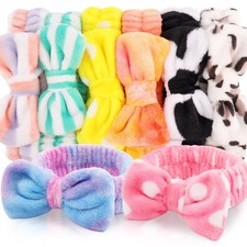 YOOVR 8PCS Spa Headbands for Makeup Face Washing