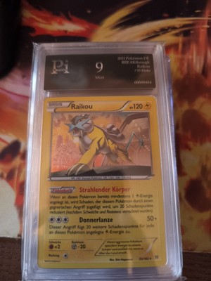 Raikou Holo Breaktrough Mint 9