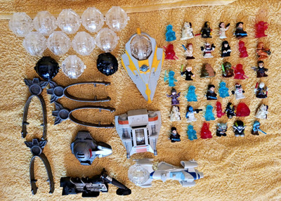 Star Wars Fighter Pods Figuren und Raumschiffe Set