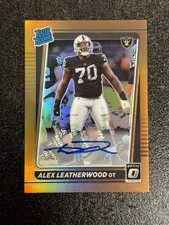 2021 Donruss Optic - Rated Rookie Alex Leatherwood #266 Bronze Prizm Auto Raider