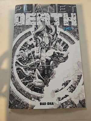 Bad Idea PLANET DEATH Emerald City Comic Con 2025 ECCC Ashcan Exclsv Black White