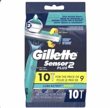 Gillette Sensor2 Plus Disposable Razor (4 Pac...
