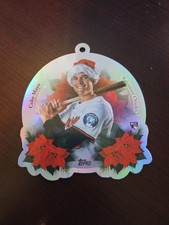 2025 Topps Holiday Coby Mayo #OO-6 Oversized Die-Cut Ornaments RC Orioles