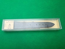 JB Champion Vintage NOS Unused Gray Lizard Leather Watch Band 7/8" 22.20mm