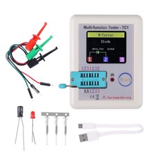 ACEIRMC LCR-TC1 Multi-Function Tester Colorful Display Pocketable White