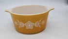 Vintage Pyrex Butterfly Gold 473 1 Quart Casserole Baking Dish No Lid