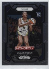2024 Panini Prizm Monopoly WNBA Jaelyn Brown #15 Rookie RC 12zl