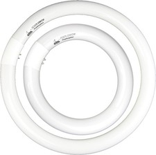 FC8T9/CW 22W and FC12T9/CW 32W Cool White Round Fluorescent Light Bulb Set 8 ...