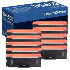TN660 Toner Cartridge Fit For Brother TN630 HL-L2320D MFC-L2700DW DCP-L2540 LOT