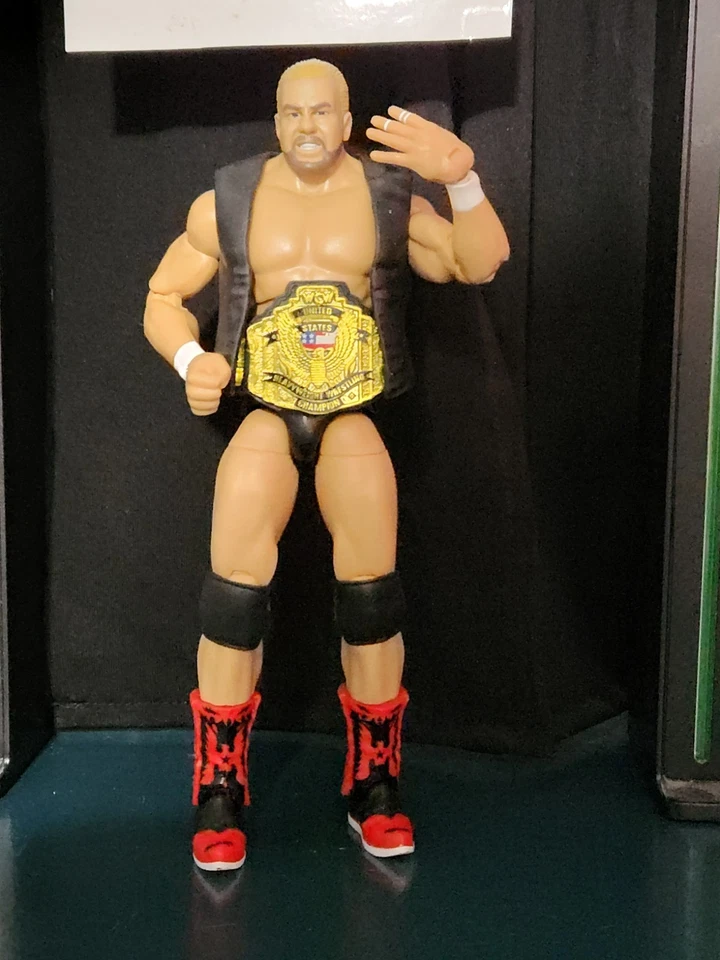 WWE MATTEL ULTIMATE EDITION CUSTOM BARRY WINDHAM US CHAMP ENVÍO GRATUITO. Foto 3 de 4