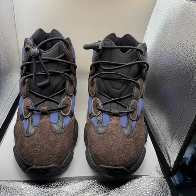 Adidas Yeezy 500 High \'Tyrian\' Men’s 5.5 Brown Purple Boots Sneakers Shoes Adidas Yeezy Yeezy 500 High Tyrian Sneakers | Brown | FARFETCH main image 2