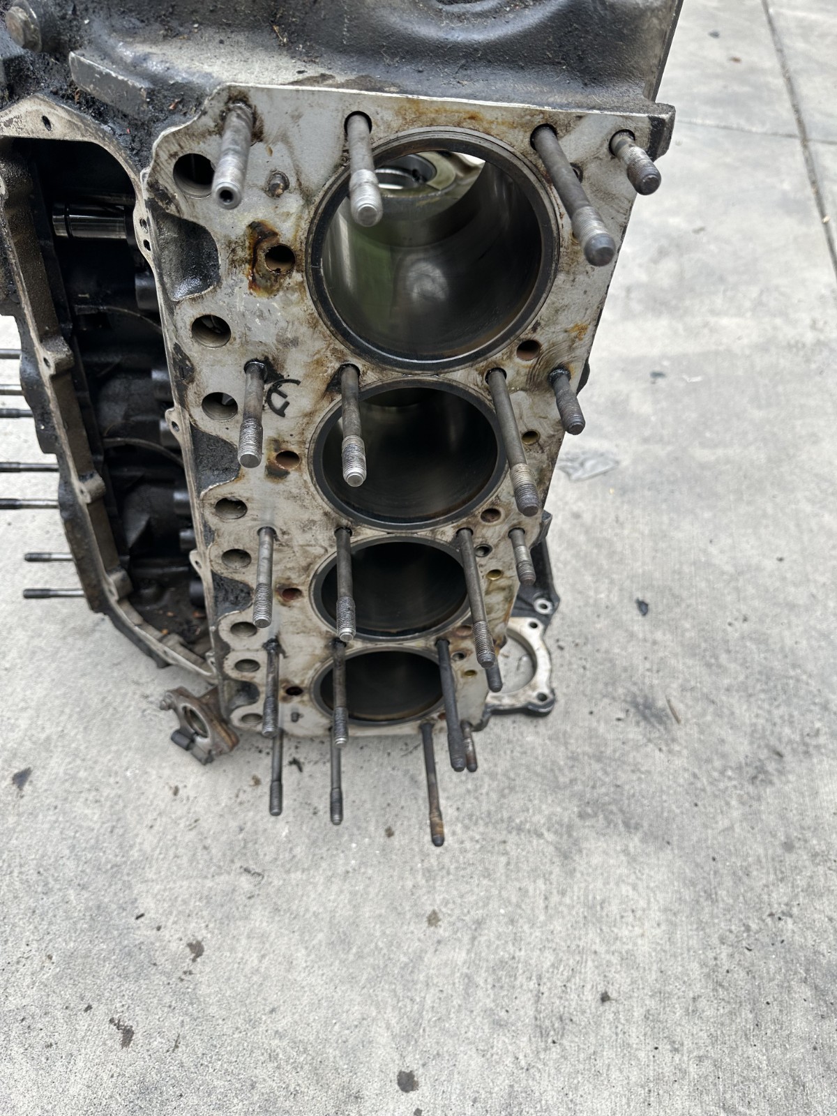 Rolls Royce Silver Spirit 1986 6.8L Engine Lower Cylinder Block OEM 71K Miles