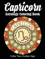 Dylanna Press | Capricorn Astrology Coloring Book | Taschenbuch | Englisch