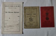 1905 Maine Indian Booklets Cobscook Tribe Lubec Maine, Six Moons Report, Red Men