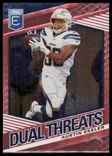 2020 Donruss Elite #2 Austin Ekeler Dual Threats Pink