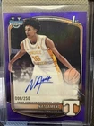 2025-26 Bowman - Chrome Prospect Autographs Nate Ament Purple Refractor 006/250