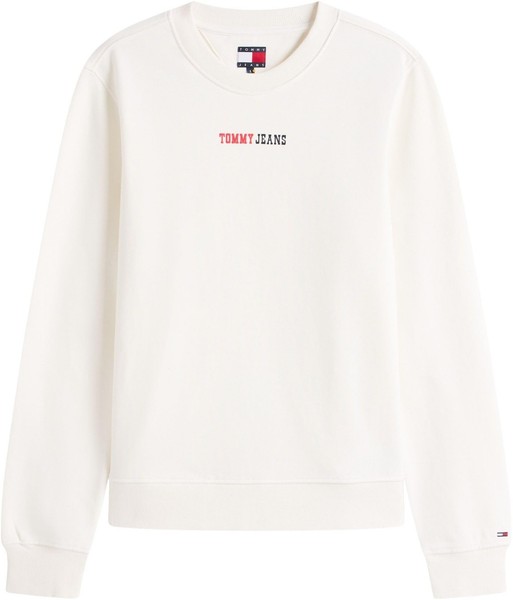 Tommy Jeans Women's Tjw Reg ESS Logo 2 Crew EXT DW0DW22362 Pullover Sweatshirt,-image