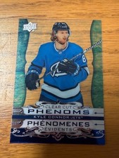 2020-21 Kyle Connor UD Tim Hortons Clear Cut Phenoms hockey card - CC-11
