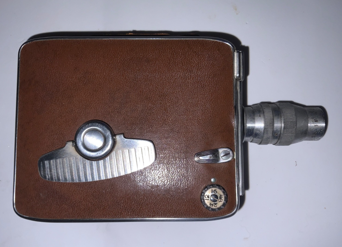 Keystone Olympic K-32 8mm Roll Film Movie Camera UNTESTED Vintage