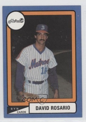 1988-89 BYN Puerto Rico Winter League David Rosario #140 m5x