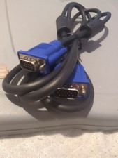 5 FT 5feet 15 PIN SVGA VGA Monitor M M Male 2 Male Cable Black CORD FOR PC TV US