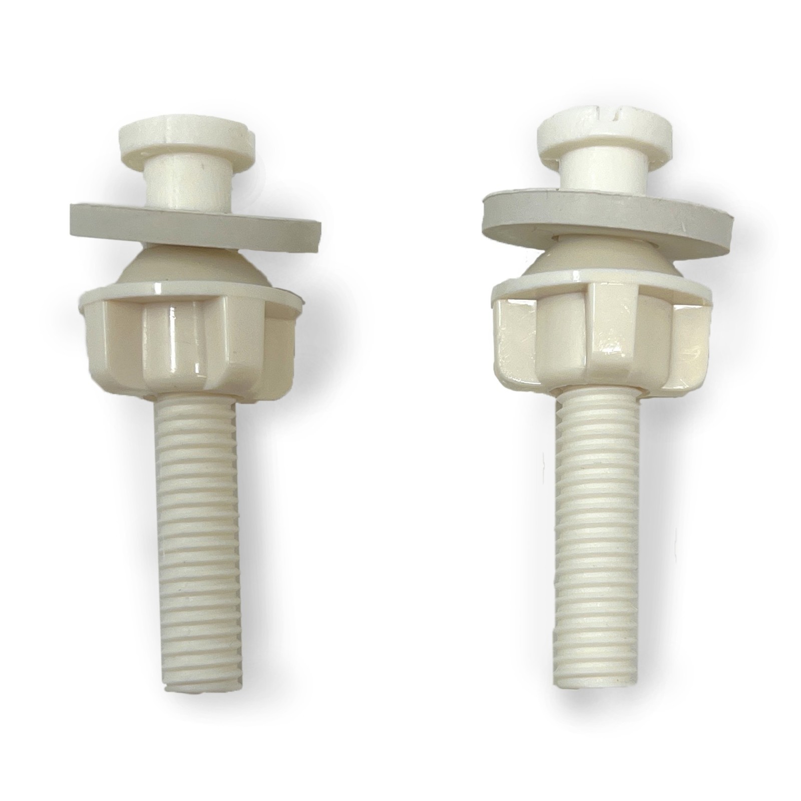 Screws Replacement Plastic Toilet Seat Hinge Bolt Screws Wit