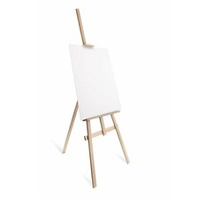 Cavalletto Pittorico In Legno Inclinabile 165 Cm Pittura Esposizione Tele Quadri