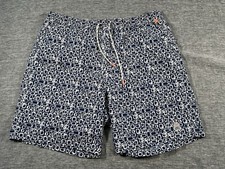 Psycho Bunny Swim Shorts Mens Extra Large 8.5" Inseam Beach Coastal Bathing Suit