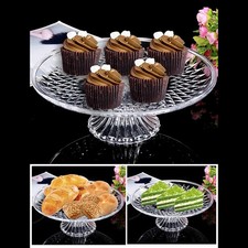 Plastic Cupcake Stand Dessert Display Holder Round Tower Serving Tray Tea Party