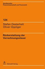 Rückerstattung der Verrechnungssteuer (Schri...