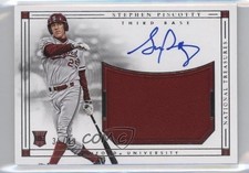 2016 Panini National Treasures Collegiate 35/49 Stephen Piscotty #40 Auto 0af