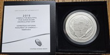 2015-P ATB 5 oz Homestead National Monument in OGP w/COA