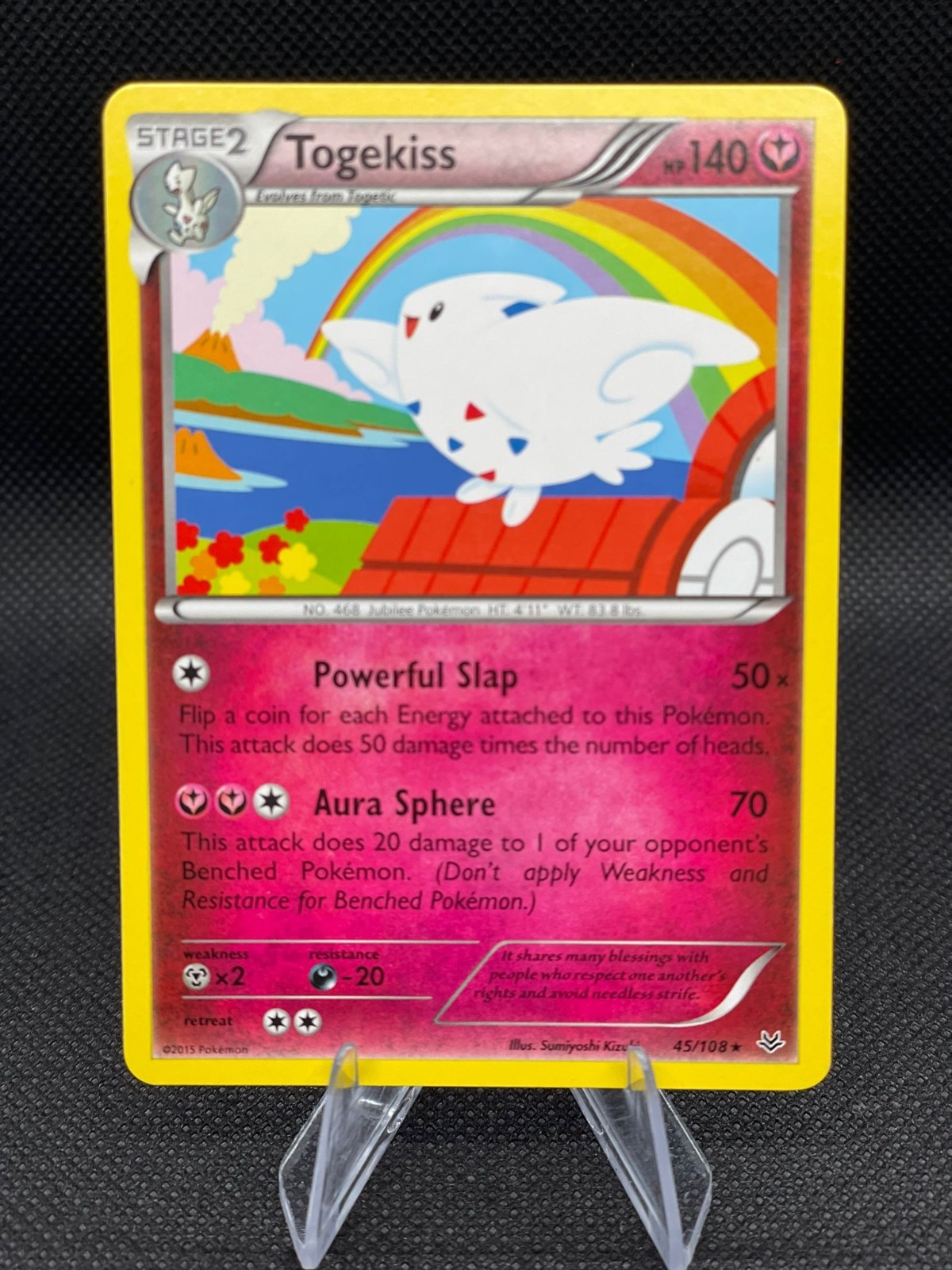 Togekiss 45/108 Roaring Skies Regular NM FREE SHIPPING