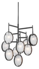 Uttermost Maxin Dark Bronze 9 Light Chandelier