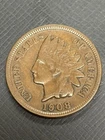 1908-S Indian Head Cent VF Very Fine Key Date Penny