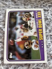1988 Topps - Super Bowl XXII #1 Washington Redskins Vs. Denver Broncos